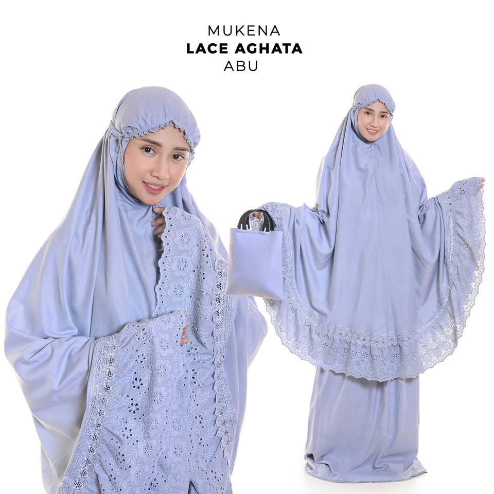 Mukena Dewasa Katun Lace Aghata