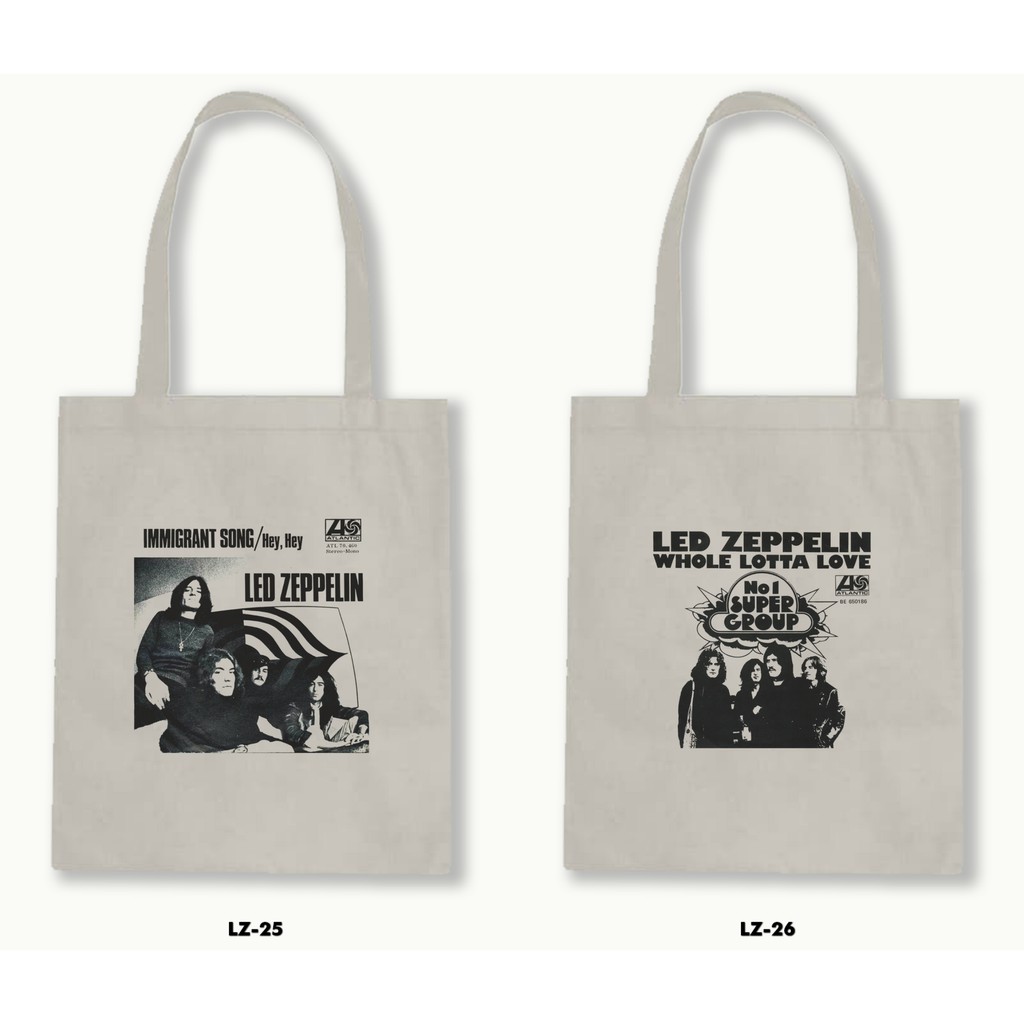 TOTE BAG BLACU - LED ZEPPELIN .02