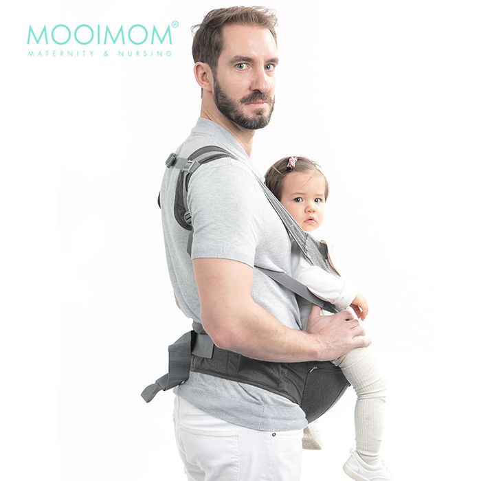 Makassar ! Hipseat Carrier Gendongan Bayi Breathable MOOIMOM
