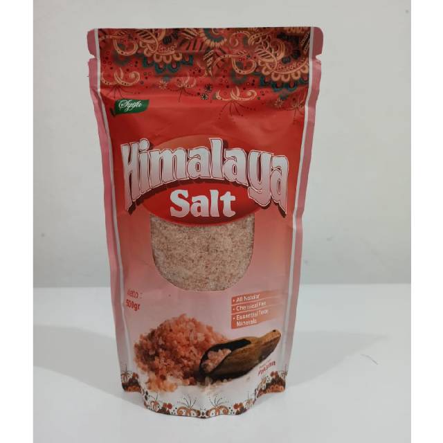 

(Original) Garam Himalaya Pink Salt SYIFA HERBAL 500gr.