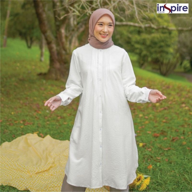 Promo Tunik Polos putih ITU WHITE SERIES E atasan putih remaja termurah
