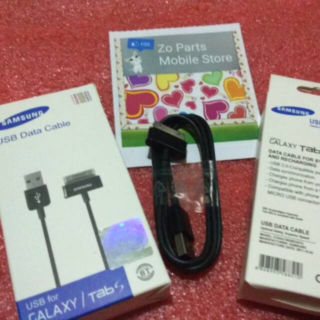 Kabel Data Kabel Charge Samsung Galaxy Tab 1 GT-P1000 GT-P1010 (ORIGINAL)