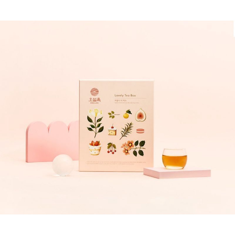 [READY STOCK] OSULLOC LOVELY TEA BOX SET (TOTAL 12 SACHET)