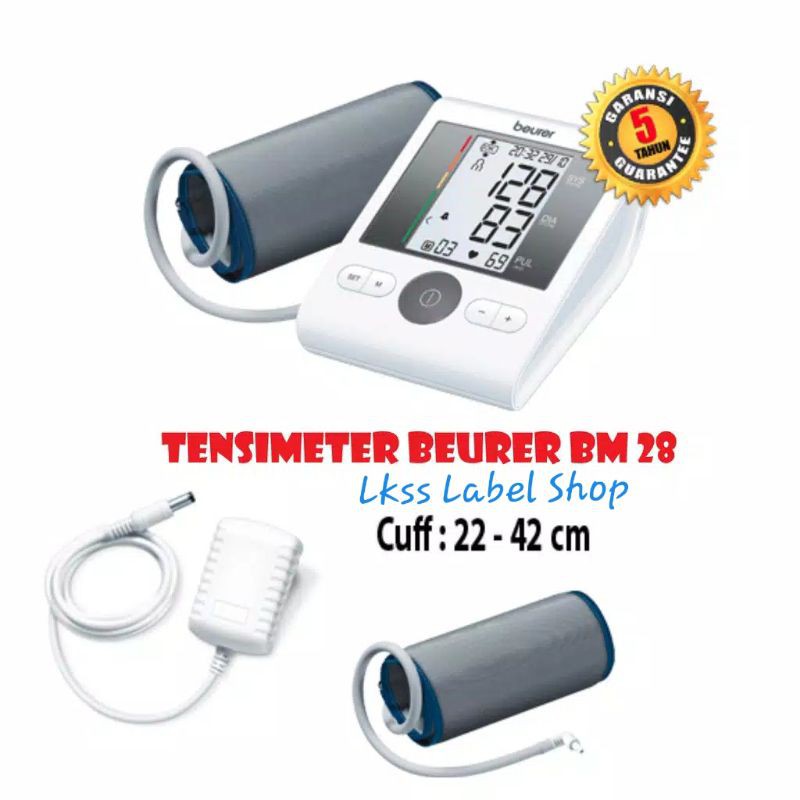 Tensimeter Digital Beurer  BM 28 /Tensi Alat Ukur Tekanan Darah Beurer BM 28