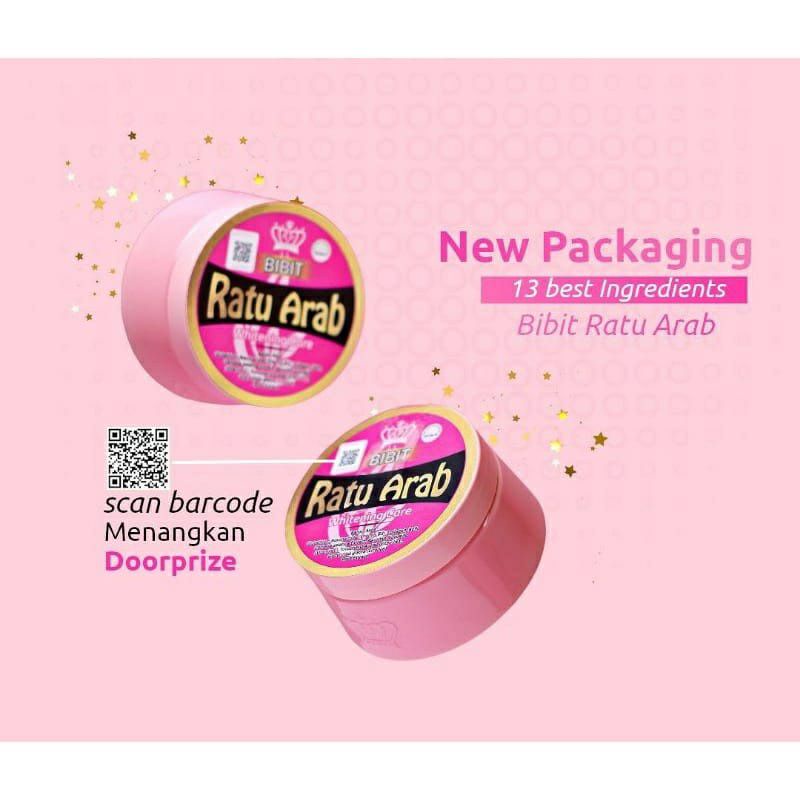 (KEMASAN TERBARU) BIBIT RATU ARAB ORIGINAL PEMUTIH BADAN ORIGINAL