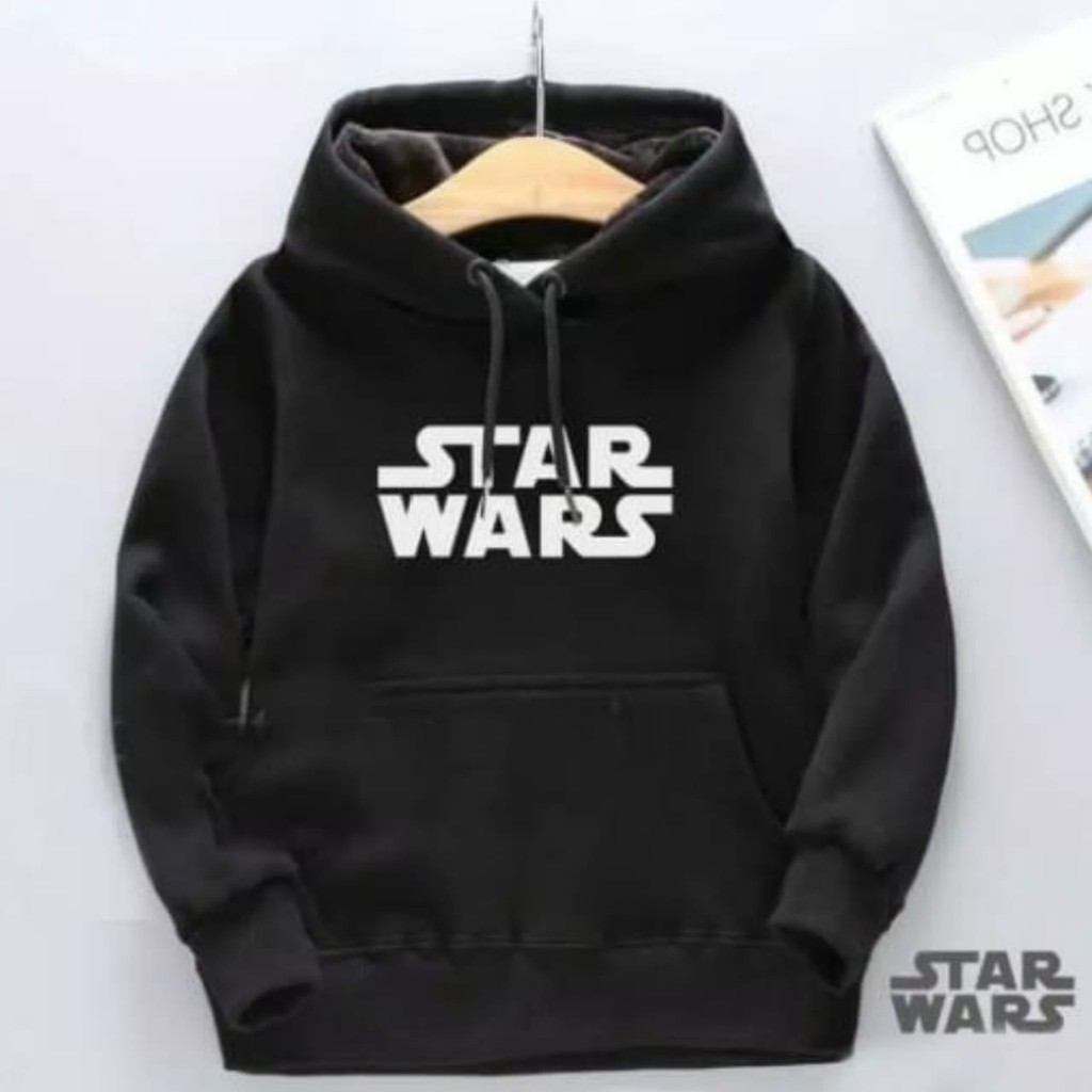 Starwars Sweater Kids 6-10 Thn l Sweter Hoodie Unisex Fashion Anak Terlaris