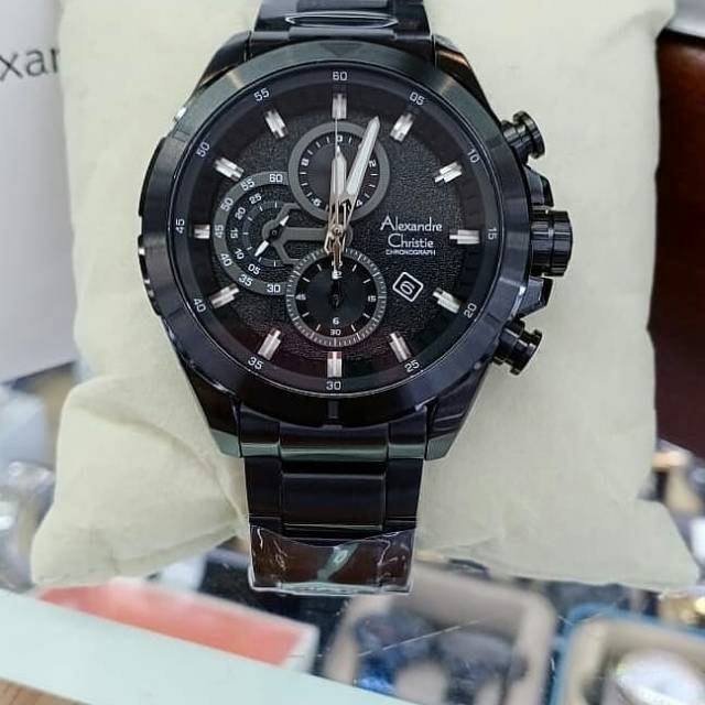 JAM TANGAN ALEXANDRE CHRISTIE COWOK AC 6508 ORIGINAL