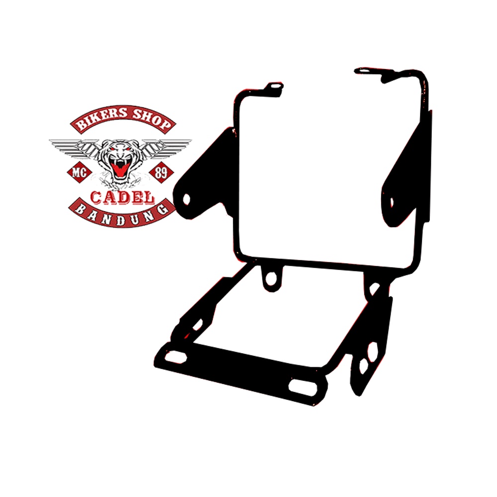 Dudukan lampu pesek new scorpio Modifikasi Motor Headlamp Motor