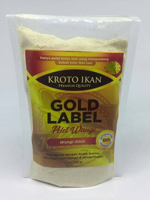 Pelet Wangi Amis - Gold Label dr Kroto Ikan