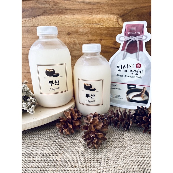 

Busan Makgeolli Korea - Homemade Makgeolli Brew 750ml