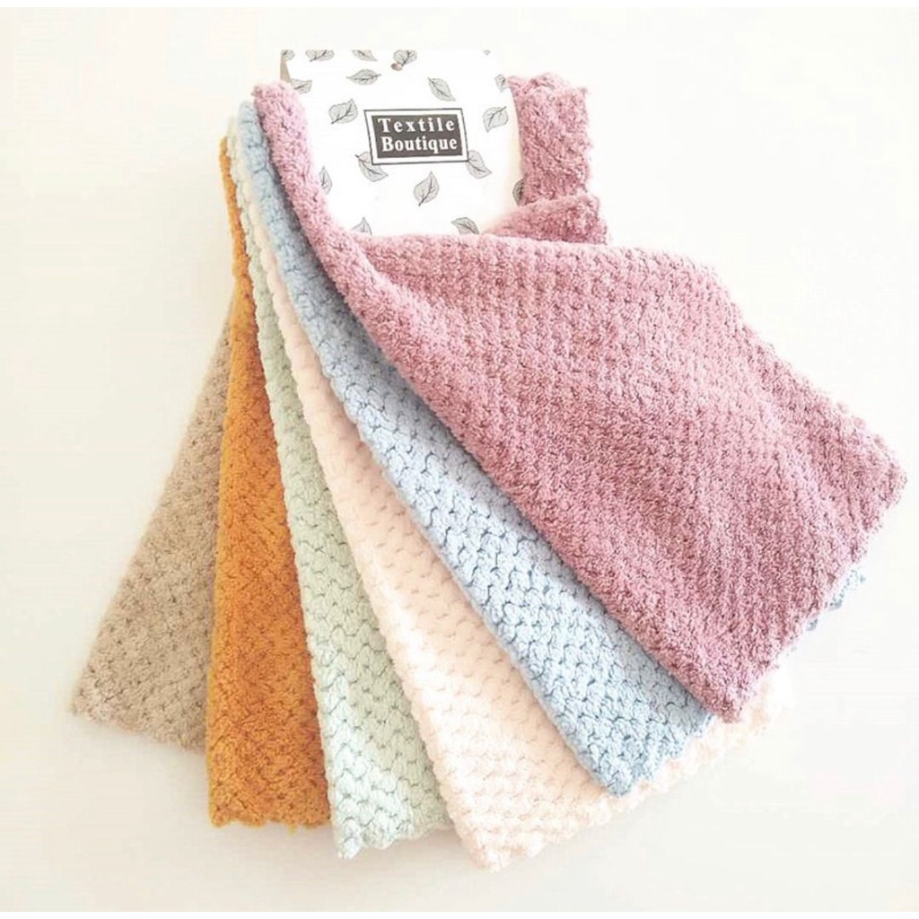 LAP SERBET LAP PIRING/ LAP TANGAN/ KAIN LAP SERBET SERBAGUNA 38cmX38cm termurah Keset kaki Bulu LAP 