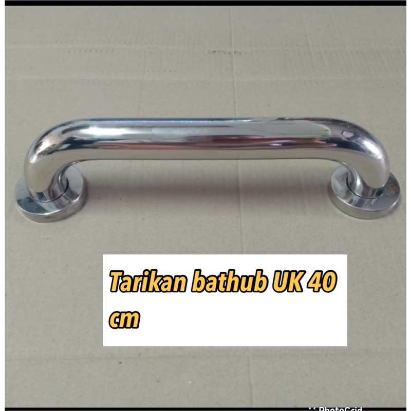 Grab Bar 40 Cm/ tarikan handle bathub bethub bathup/ handle kamar mandi 40 cm tarikan pegangan safety grab bar 40 cm