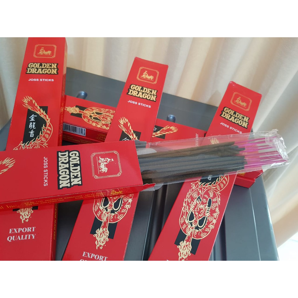 Dupa Hio Tulasi Golden Dragon India 1 pack