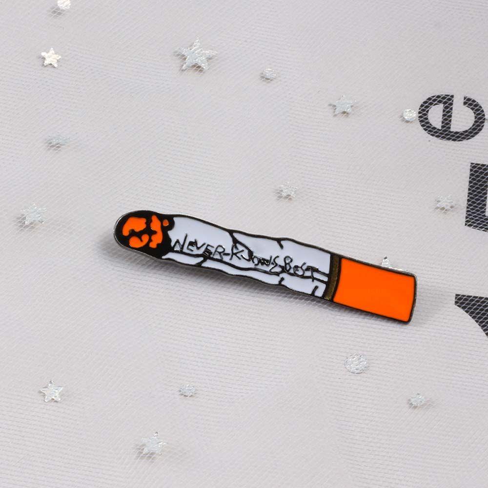 Mxbeauty Bros Ransel Mantel Korek Hadiah Untuk Wanita Pria Kerah Bros Lencana Pin Enamel Pin