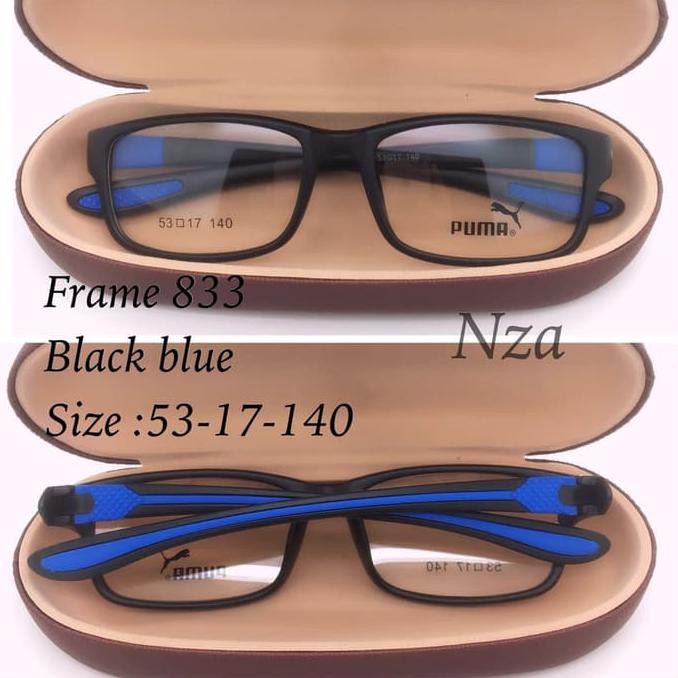 Kacamata 2020++ Frame Kacamata Pria Sporty, Kaca Mata Anti Radiasi, Kacamata Minus Original