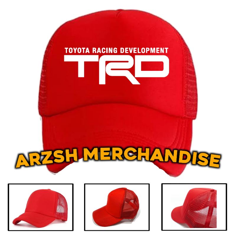 Topi Toyota Racing Development - Topi Trucker Jaring TRD Racing