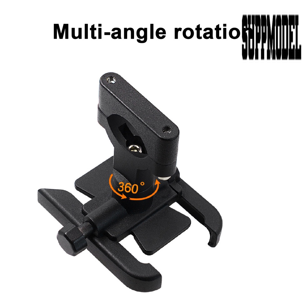 Stand Holder Handphone / Gps Adjustable Bahan Aluminum Alloy Untuk Stang Sepeda / Motor