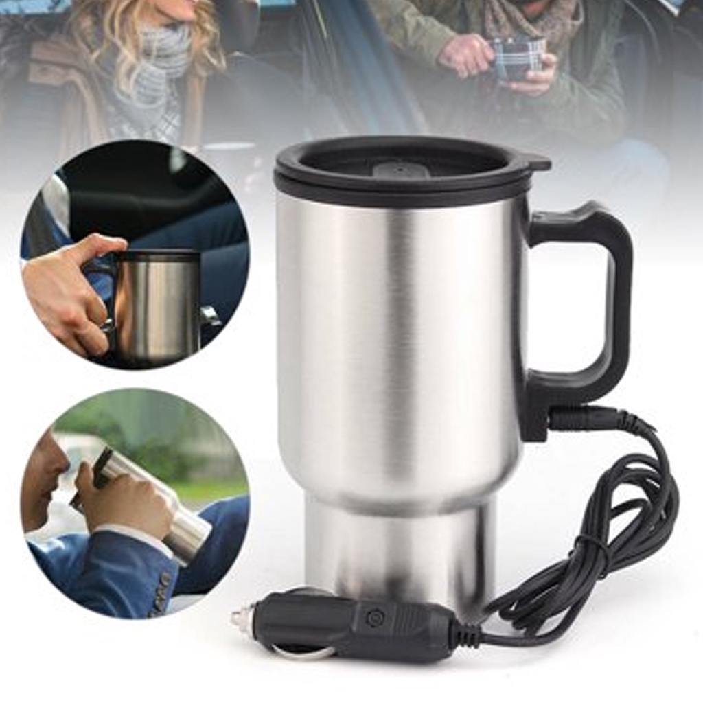 Gelas Pemanas air Mobil Car Heating Cup Mug 12V