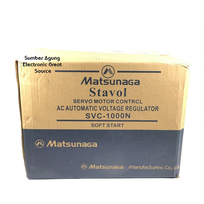 Stavol Matsunaga 1000 SVC1000 SVC100N Soft Start Stabilizer AC