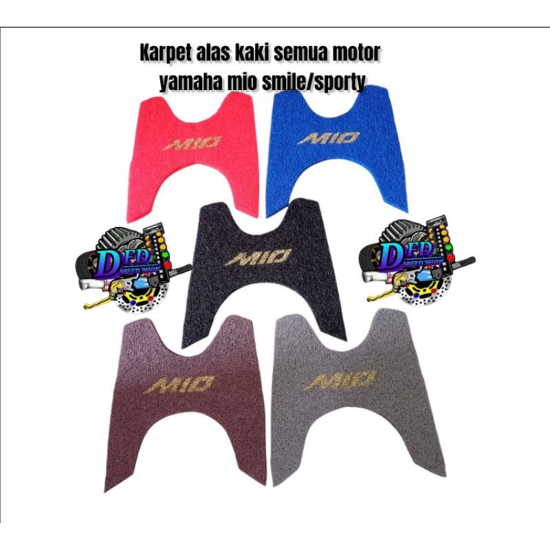 Karpet alas kaki semua motor yamaha mio smile/sporty