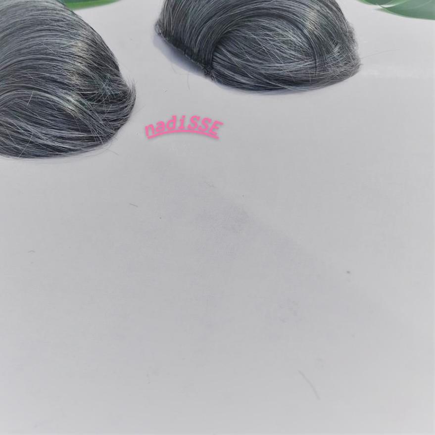 nadiSSE SANGGUL RAMBUT MODERN HIGLIGHT GREY by SEOUL/ KONDE RAMBUT WANITA KEKINIAN/ SANGGUL MODERN U