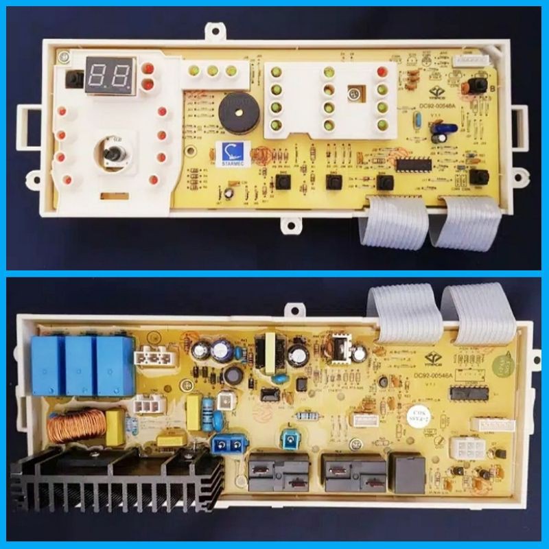 Modul pcb mesin cuci samsung WF0702NCE original program