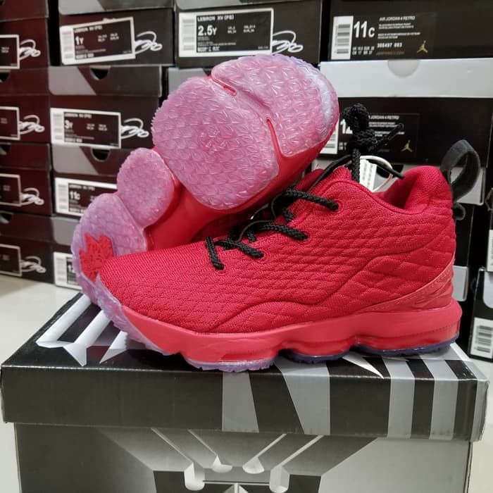 Dijual  Sepatu Basket Anak   Ukuran Kecil Nike Lebron 15 Ukuran 28 35 Termurah