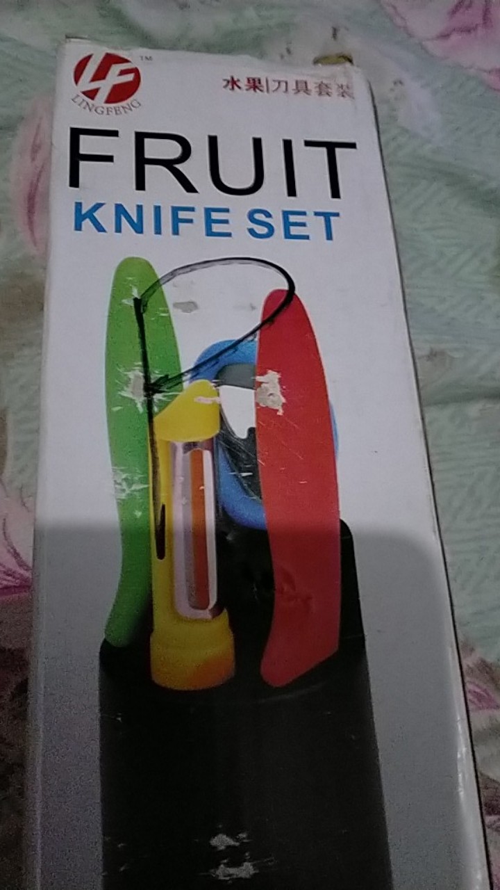 Diva-davi Pisau Set Fruit Knife Set 5 Pcs Serbaguna