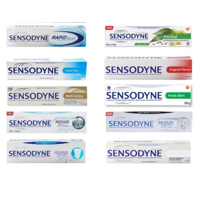 Sensodyne Pasta Gigi 100g Shopee Indonesia