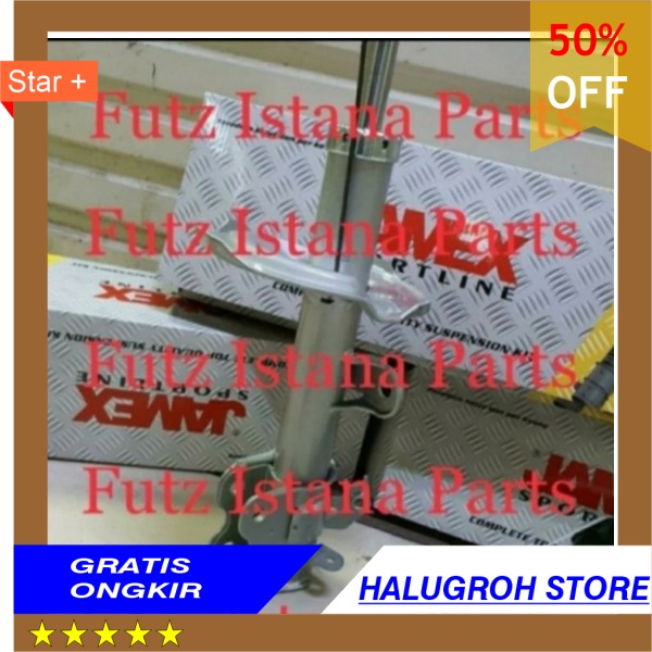 Shock breaker merk JAMEX PREMIUM TIPE GAS untuk mobil CHEVROLET SPIN BAGIAN DEPAN