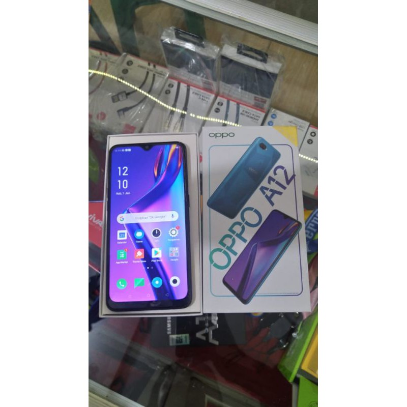 Oppo A12 ram 4gb rom 64gb second