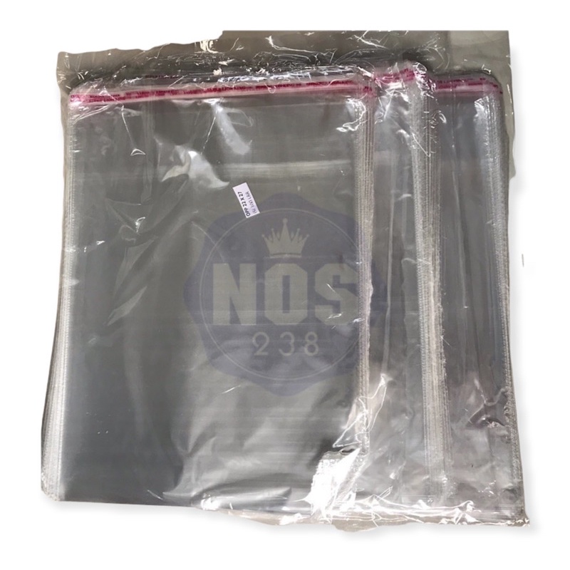 OPP Plastik 19/20/21/22x27 isi +-100lembar