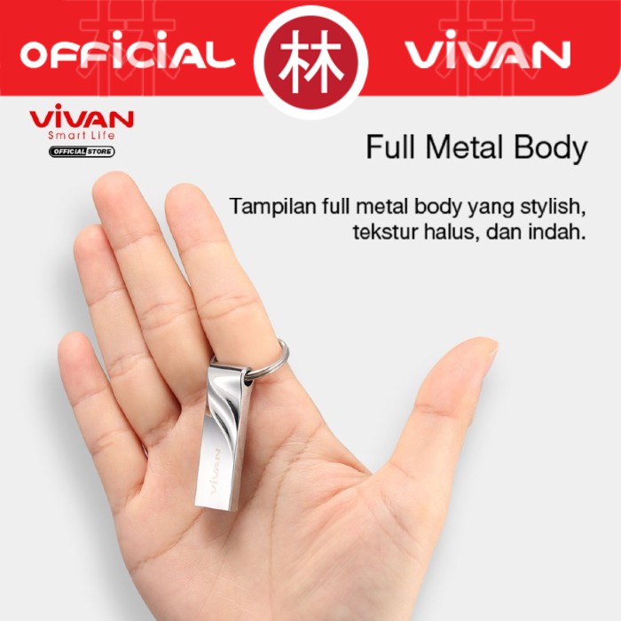 Vivan VF316 16GB Flashdisk Waterproof Ring Design