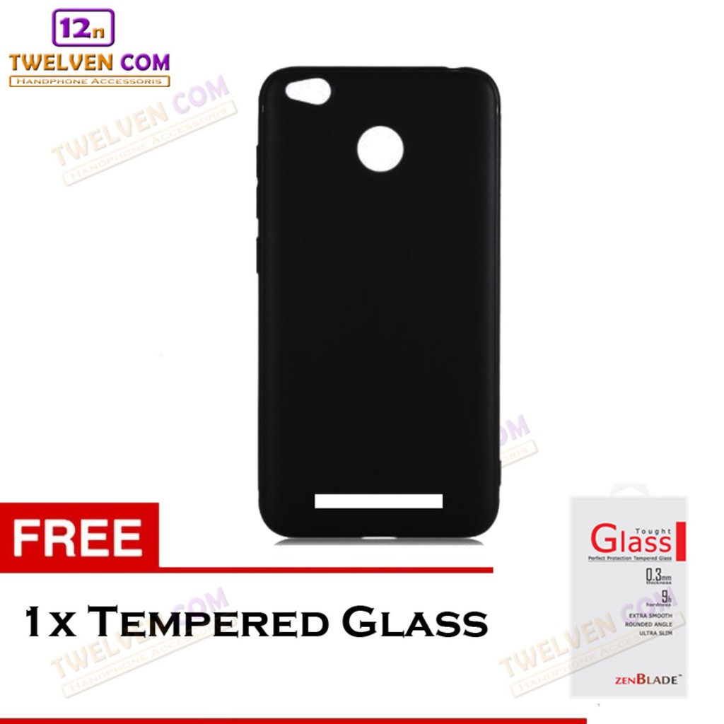 Case Ultra Slim Matte For Xiaomi Redmi 3 Pro - Free Tempered Glass