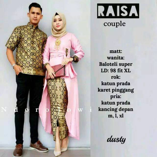 BATIK PEKALONGAN COUPLE KEBAYA RAISA JL