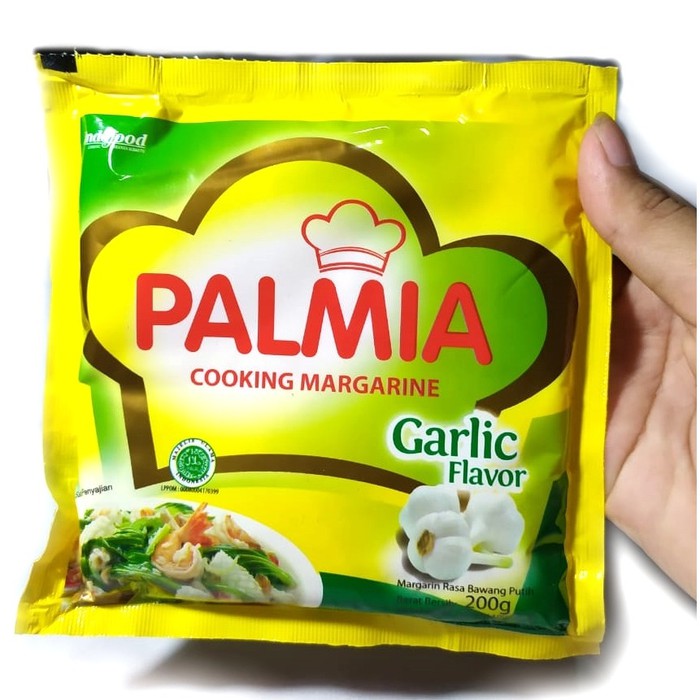 Blueband Palmia Mentega Butter Garlic flavor 200 gr