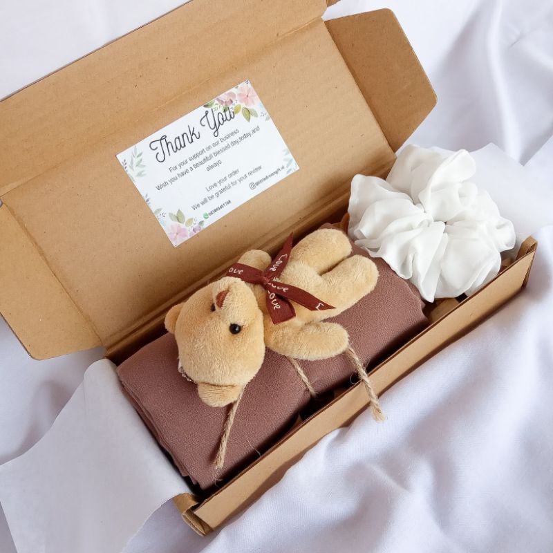 

Gift box/Hampers hijab/Kado ultah/Hadiah/Gift box hijab