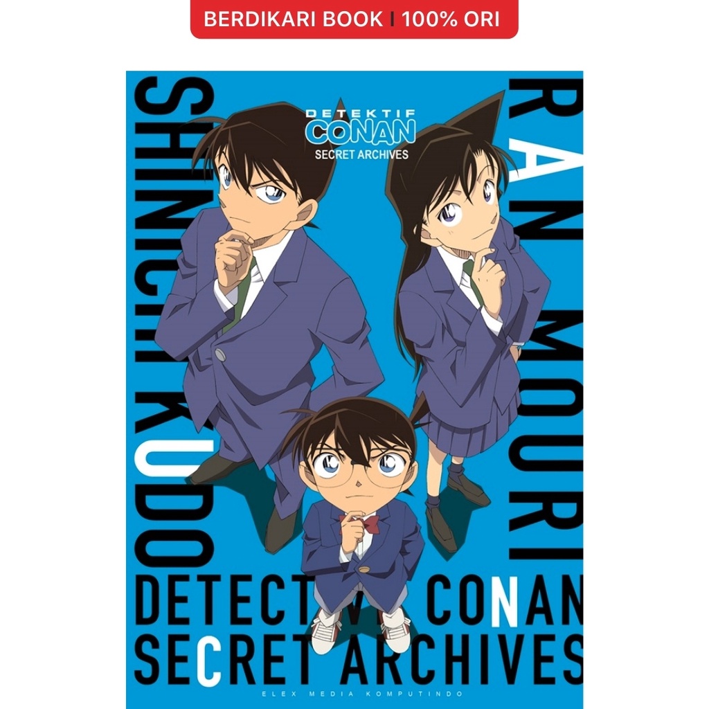 Berdikari - Detektif Conan Secret Archives 01 Shinichi Kudo & Ran Mouri - Gramedia