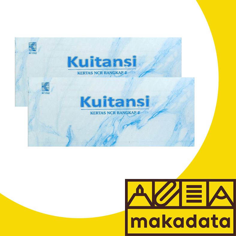 

KWITANSI | KUITANSI 1/3 FOLIO 2 RANGKAP 25 SET KURNIA MURAH