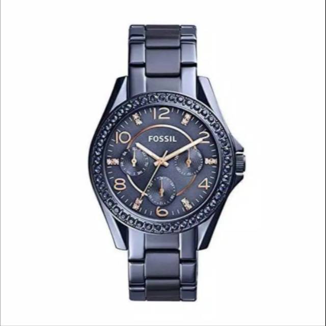 Jam Tangan Wanita Fossil ES4294 Blue Original