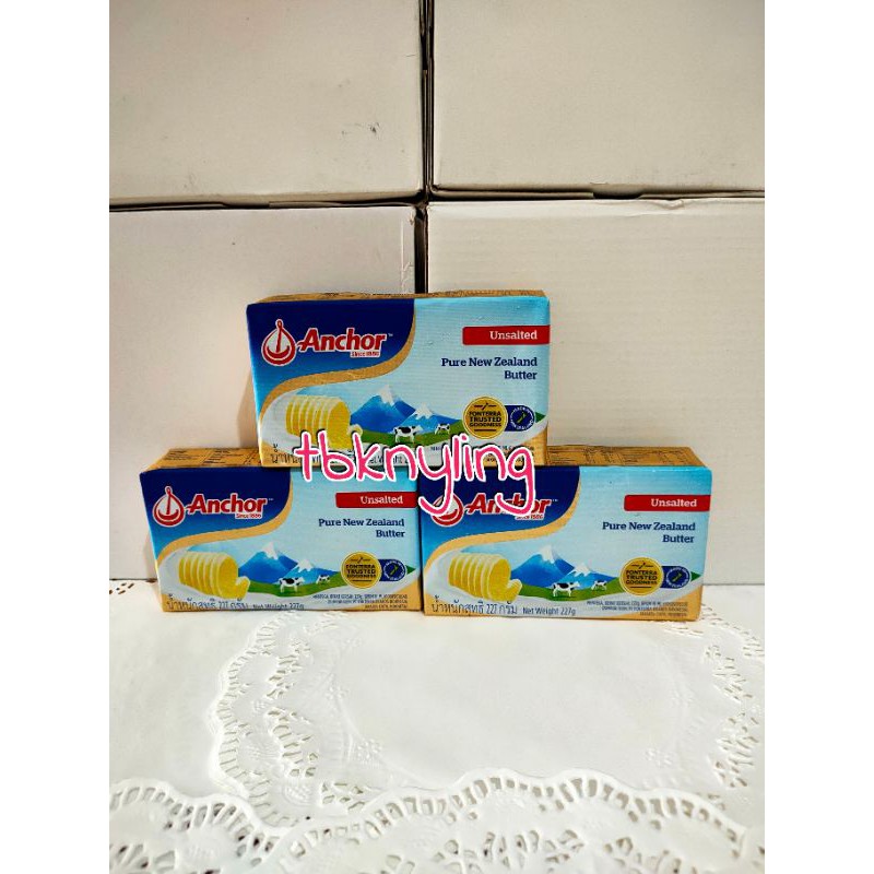 

unsalted butter Anchor 227gr