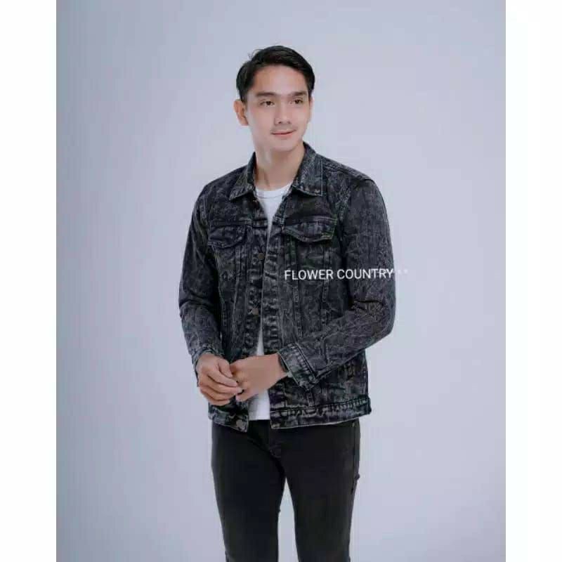 JAKET JEANS PREMIUM LEVI'S COWO CEWEK SNOW OVERSIZE SOBEK-2