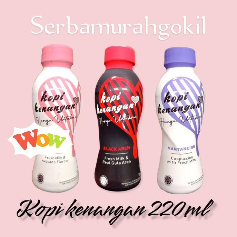 Jual kopi kenangan 220 ml | Shopee Indonesia
