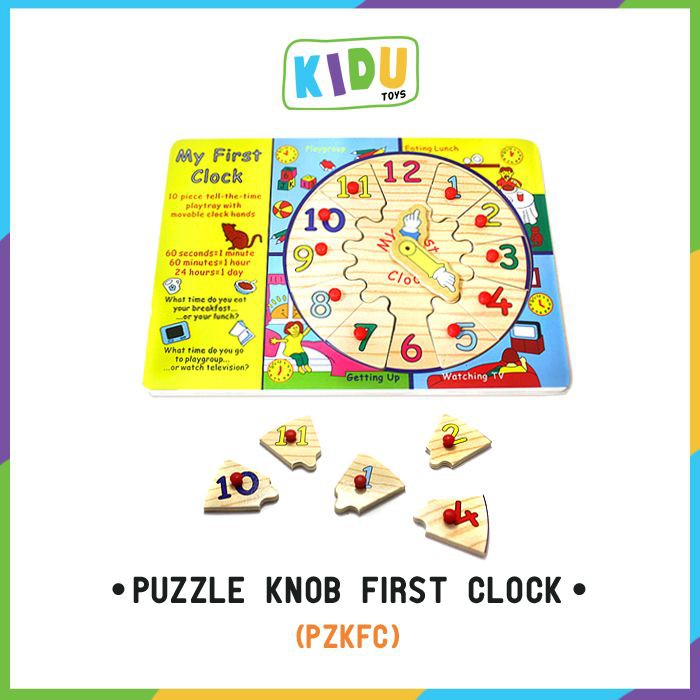 Mainan Anak Puzzle Knob Part 1 Kidu Toys