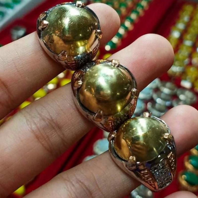cincin batu badar emas