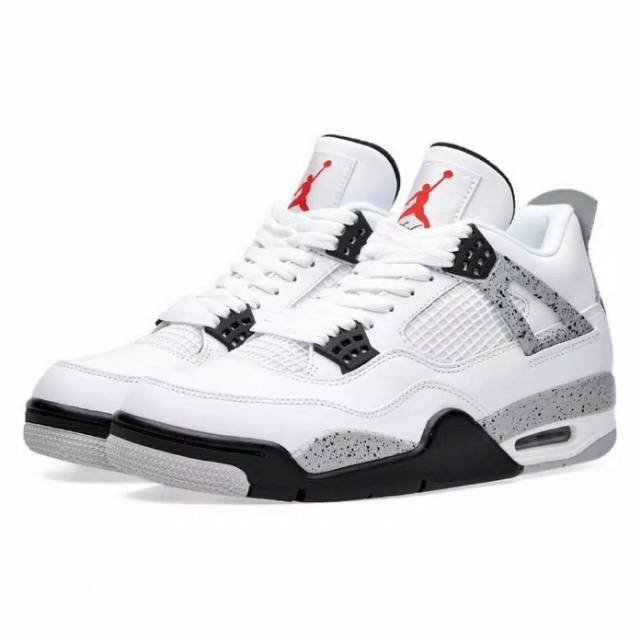 Nike Air Jordan IV 4 White Cement Retro OG Perfect Kick Original PK