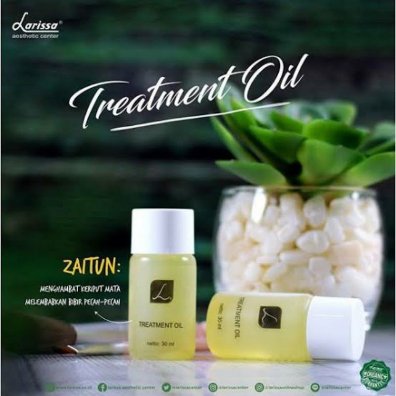 

Treatment Oil Larissa Original/ Minyak Zaitun