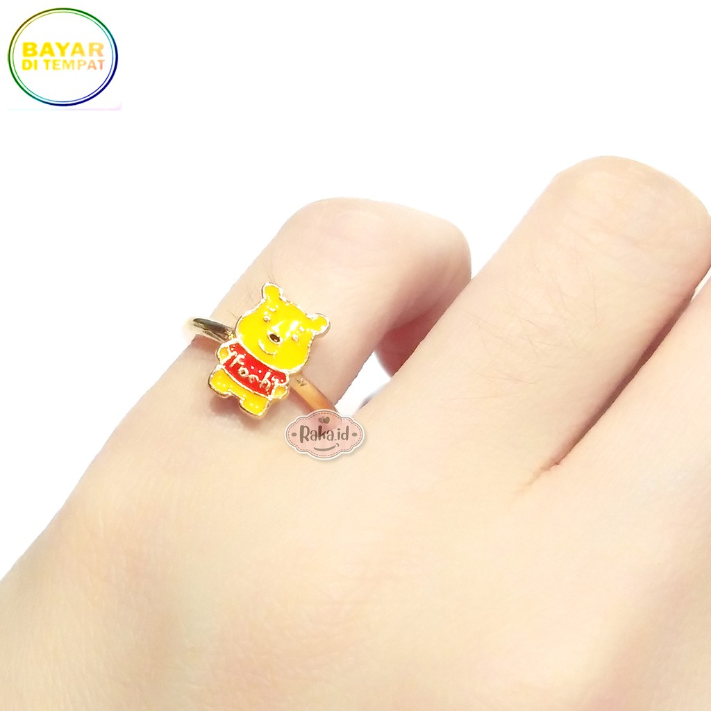 Raka Acc - Cincin Anak Xuping Gold Perhiasan Cantik Anak Lapis Emas 18k 429