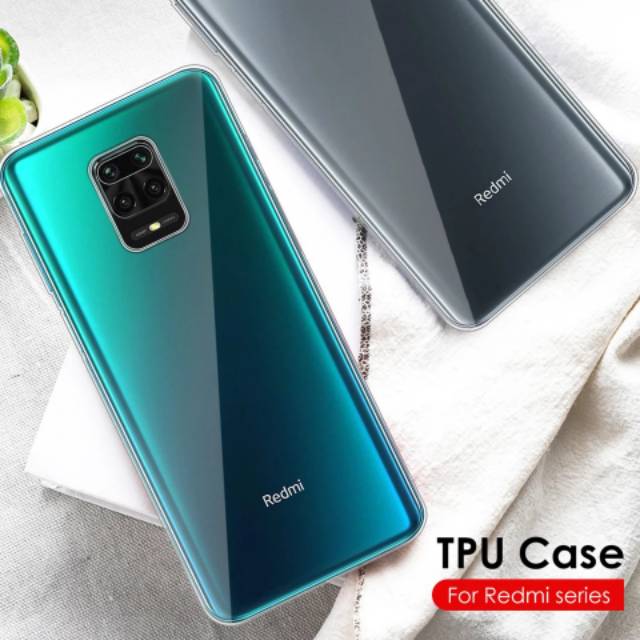 Case Xiaomi Redmi Note 9s / 9 pro / 9 Pro Max Softcase Bening Tpu Clear HD Casing Transparan Premium