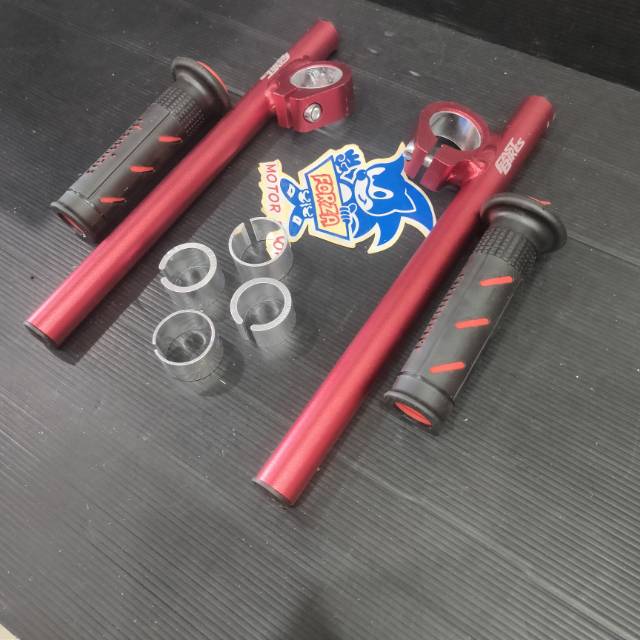 [ Paket Hemat ] Stang Jepit plus Handgrip Ninja, CBR, Vixion, Universal Variasi